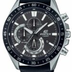 CASIO - Orologio in Vera Pelle - EDIFICE - Nero