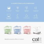 CAT IT Fontana Automatica per Gatti - 2,5 L - Bianca - immagine 2