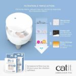 CAT IT Fontana Automatica per Gatti - 2,5 L - Bianca - immagine 3