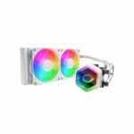 Raffreddamento PC - COOLER MASTER - MLW-D24M-A18PA-RW - MasterLiquid 240 Core II WHITE ARGB - immagine 2
