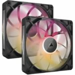 Raffreddamento PC - CORSAIR - CO-9051036-WW - Kit di avvio con doppia ventola iCUE LINK RX140 RGB Max