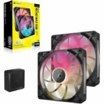 Raffreddamento PC - CORSAIR - CO-9051036-WW - Kit di avvio con doppia ventola iCUE LINK RX140 RGB Max - immagine 3
