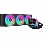 Raffreddamento ad acqua AIO - DEEPCOOL LP360 - 3 ventole ARGB da 120 mm - Nero