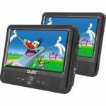 Lettore DVD portatile DJIX PVS906-50SM 9 - Doppio schermo - Durata della batteria 2 ore - Nero