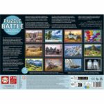 Puzzle - EDUCA - Battle Travel - 12 puzzle - 42 pezzi - Tema viaggi e mappe - immagine 3