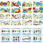 Articolors - Gioco educativo - EDUCA - Impilare gettoni colorati e forme geometriche - Dai 2 anni
