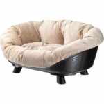 Cesto - FERPLAST - DIVANO TRONO 6 - Con cuscino - Nero