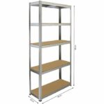 Scaffali con ripiani 180x90x40 - Fieldmann - FDR 1800 - immagine 3