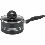 Set di pentole - Induzione - GSW - MILANO NERO - 15 pezzi - Alluminio massiccio - Nero - immagine 3