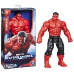 Marvel Studios Captain America Brave New World Titan Hero Series, figura Red Hulk Deluxe