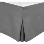 Coprimaterasso - HOME LINGE PASSION - 140 x 190 cm + 30 cm - Grigio antracite