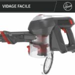 Aspirapolvere a batteria HOOVER HF122AH - 22 V - 40 min - 0,9 L - Rosso / Grigio - immagine 3
