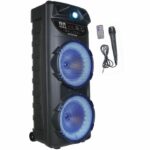Altoparlante luminoso per karaoke - INOVALLEY - MS02-XXL-N - Bluetooth 5.0 - 1000W - immagine 2