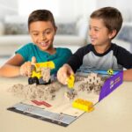 Set di costruzioni Kinetic Sand - KINETIC SAND - Scava e demolisci con 454 g di sabbia naturale - immagine 6