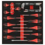 Modulo - KS TOOLS - 712.5028 - Modulo di avvitatura - 28 pezzi - Per carrelli e banchi da lavoro