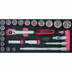 Modulo - KS TOOLS - 713.1024 - Modulo Ultimate Socket e Accessori - 1/2 - 24 pezzi