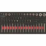 Modulo - KS TOOLS - 713.5010 - Modulo punte e bussole per cacciavite Torx - 88 pezzi