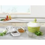 Centrifuga per insalata - LEIFHEIT - TREND 23069 - 4,2 L - Meccanismo a manovella - Verde / Bianco - immagine 5