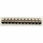 Confezione da 12 jack keystone RJ45 Cat.6a - LINEARI - PR24AS12 - Corti - Schermati