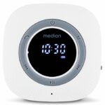 Radio da doccia - MEDION - FM - Bluetooth - IPX6 - Supporto a ventosa - Bianco