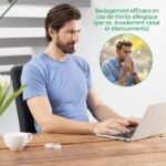 Dispositivo per il sollievo da rinite allergica/raffreddore - MEDISANA - Medinose Compact - Senza sostanze chimiche - 3 minuti - Bianco - immagine 3