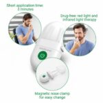 Dispositivo per il sollievo da rinite allergica/raffreddore - MEDISANA - Medinose Compact - Senza sostanze chimiche - 3 minuti - Bianco - immagine 6