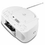 Radio CD K7 - MEDION - FM - 2x3W RMS - Bianco - immagine 2