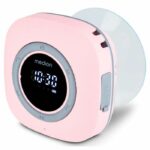 Radio da doccia - MEDION - FM - Bluetooth - IPX6 - Supporto a ventosa - Rosa - immagine 4