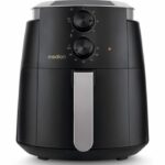 Friggitrice ad aria calda - MEDION - MD13020 - Friggitrice ad aria - 1500 watt - Timer 60 min - Fino a 200°C - 4,7 L - Nero