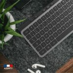 Tastiera wireless - Tasti piatti - MOBILITY LAB - KP450W - AZERTY - FR - Multi-connessioni - Nero - immagine 2