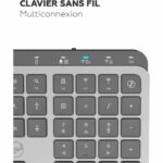 Tastiera wireless - Tasti piatti - MOBILITY LAB - KP450W - AZERTY - FR - Multi-connessioni - Nero - immagine 3