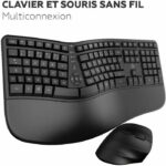 Set tastiera e mouse wireless - Ergonomico - MOBILITY LAB - C30W - Nero - immagine 3