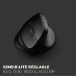 Set tastiera e mouse wireless - Ergonomico - MOBILITY LAB - C30W - Nero - immagine 4