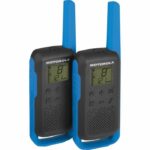 MOTOROLA Walkie Talkie Radios T62 PMR446 - Senza licenza - Abbinamento facile - Blu