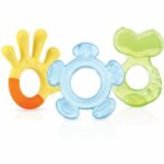 Anelli da dentizione - NUBY - Senza BPA - Confezione da 3 - Dai 3 mesi