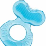Anello da dentizione - NUBY - Teethe-eez - Silicone - Dai 3 mesi - Blu