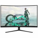 Schermo curvo per PC da gioco - PHILIPS - 32 - QHD - 180 Hz - Pannello VA veloce - 0,5 ms - 32M2C3500L