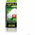 Lampada fluorescente compatta UVB per terrario - EXO TERRA - Rettile UVB 100 - Clima tropicale e subtropicale 26W