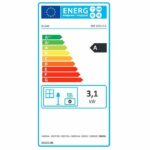 Qlima SRE 3231C2 fornello a gasolio elettronico 3,1 KW per volume 120m3 / 48m2, sistema antiodore, regolazione della temperatura, grigio argento - immagine 2
