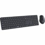 Combo tastiera-mouse - RAPOO - 9810M - Wireless - Multimodale - Grigio scuro - immagine 5