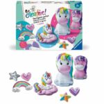 Be Creative Unicorn Figurines, 10 oggetti da realizzare in gesso, Decorazione, Tempo libero creativo, Dai 7 anni, Ravensburger - immagine 6