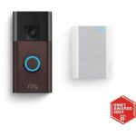 Videocitofono wireless - RING - HD 1440p Medium Shot - Notifiche - Bronzo veneziano