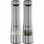 Set macina sale e pepe - RUSSELL HOBBS - 23460-56/RH - Macinazione fine o grossa - Luce LED - Acciaio spazzolato
