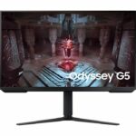 Schermo per PC Gamer - SAMSUNG - ODYSSEY G5 S32CG510EU - 32 WQHD - Pannello VA - 1 ms - 165 Hz - HDMI / DP - FreeSync Premium