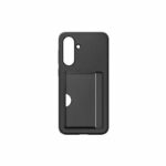 Cover posteriore con porta carte per Galaxy A36 5G, nera - immagine 3