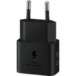 Caricabatteria da rete SAMSUNG FAST 25W USB C senza cavo nero - immagine 2