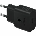 Caricabatteria da rete SAMSUNG FAST 25W USB C senza cavo nero