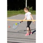 Zaino da tennis - SCHILDKROT - 2 racchette + fodere - 2 palline in schiuma Ø7mm - Rete autoportante 75x300 cm - 6 coni di segnalazione - immagine 6