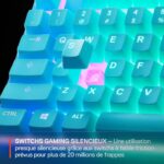 Tastiera da gioco cablata - STEELSERIES - Apex 3 TKL - Azerty - Blu cielo - immagine 5