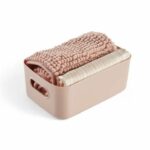 Set doccia - OGGI - UTILITY - Cestino, tappetino, tenda - Rosa